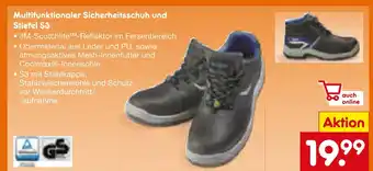Netto Marken-Discount Multifunktionaler sicherheitsschuh und stiefel s3 Angebot