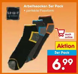 Netto Marken-Discount Spirit arbeitssocken Angebot