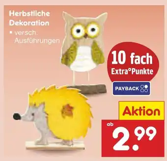 Netto Marken-Discount Herbstliche dekoration Angebot