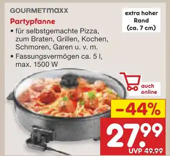 Netto Marken-Discount Gourmetmaxx partypfanne Angebot