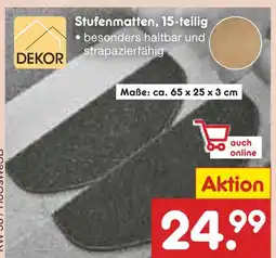 Netto Marken-Discount Stufenmatten, 15-teilig Angebot