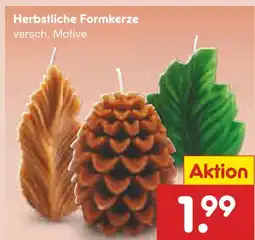 Netto Marken-Discount Herbstliche formkerze Angebot