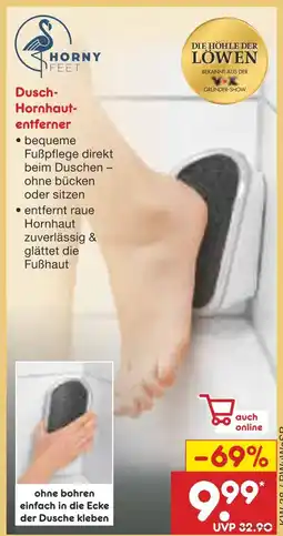 Netto Marken-Discount Horny feet dusch-hornhautentferner Angebot