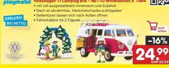 Netto Marken-Discount Playmobil volkswagen t1 camping bus - netto winteredition Angebot