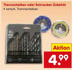 Netto Marken-Discount Trennscheiben oder schrauber zubehör Angebot