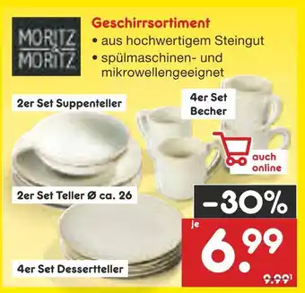 Netto Marken-Discount Geschirrsortiment Angebot