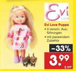 Netto Marken-Discount Evi love puppe Angebot