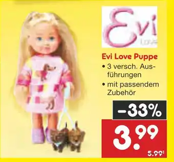 Netto Marken-Discount Evi love puppe Angebot