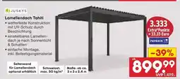 Netto Marken-Discount Juskys lamellendach tahiti Angebot