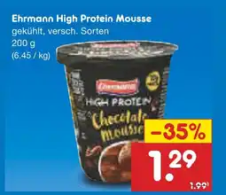 Netto Marken-Discount Ehrmann high protein mousse Angebot