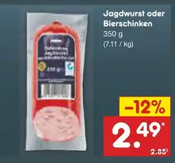 Netto Marken-Discount Jagdwurst oder bierschinken Angebot