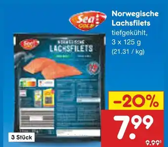 Netto Marken-Discount Sea gold norwegische lachsfilets Angebot