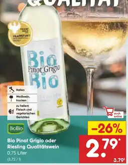 Netto Marken-Discount Biobio pinot grigio Angebot