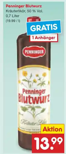 Netto Marken-Discount Penninger blutwurz Angebot
