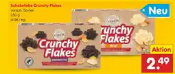 Netto Marken-Discount Schokoliebe crunchy flakes zartbitter Angebot