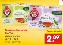 Netto Marken-Discount Teekanne harmonie bio tee magenfein Angebot