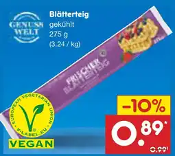 Netto Marken-Discount Genuss welt blätterteig Angebot