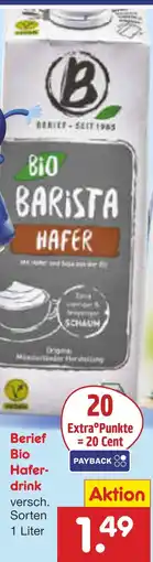 Netto Marken-Discount Berief bio haferdrink Angebot