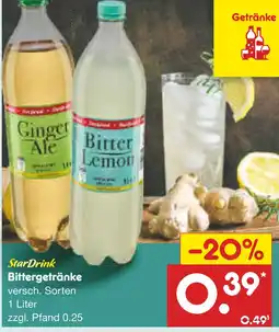 Netto Marken-Discount Stardrink bittergetränke Angebot
