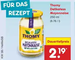 Netto Marken-Discount Thomy delikatess mayonnaise Angebot
