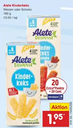 Netto Marken-Discount Alete kinderkeks Angebot