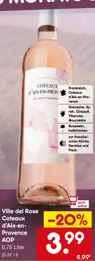 Netto Marken-Discount Ville del rose coteaux d’aix-en provence aop Angebot