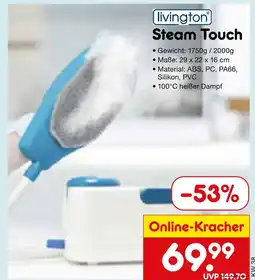 Netto Marken-Discount Livington steam touch Angebot