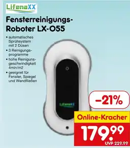 Netto Marken-Discount Lifenaxx fensterreinigungs-roboter lx-o55 Angebot