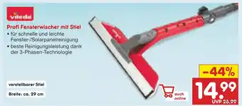 Netto Marken-Discount Vileda profi fensterwischer mit stiel Angebot