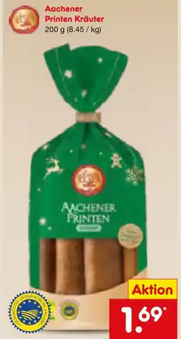 Netto Marken-Discount Aachener printen kräuter Angebot