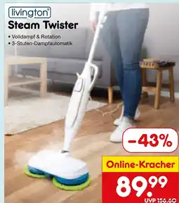 Netto Marken-Discount Livington steam twister Angebot