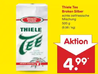 Netto Marken-Discount Thiele tee broken silber Angebot