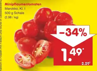 Netto Marken-Discount Minipflaumentomaten Angebot