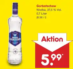 Netto Marken-Discount Gorbatschow wodka Angebot