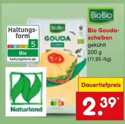 Netto Marken-Discount Biobio bio gouda-scheiben Angebot