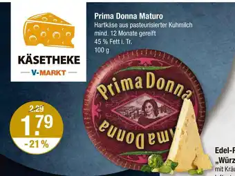 V Markt Prima donna maturo Angebot