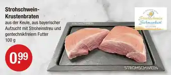 V Markt Strohschwein-krustenbraten Angebot