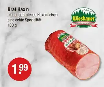 V Markt Wiesbauer brat hax'n Angebot