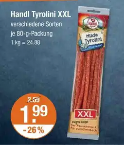 V Markt Handl tyrolini xxl Angebot