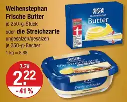 V Markt Weihenstephan frische butter Angebot