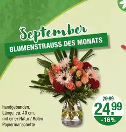 V Markt September blumenstrauß des monats Angebot