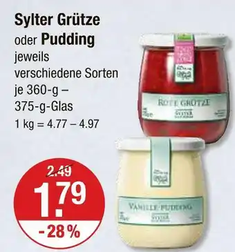 V Markt Sylter grütze Angebot