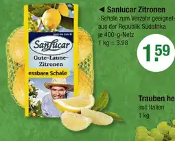 V Markt Sanlucar zitronen Angebot