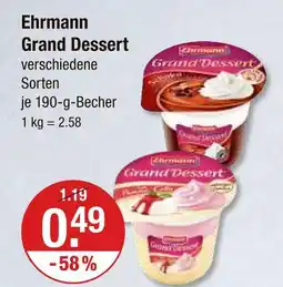 V Markt Ehrmann grand dessert Angebot