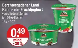 V Markt Berchtesgadener land rahmjoghurt Angebot