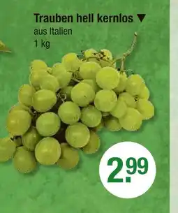 V Markt Trauben hell kernlos Angebot