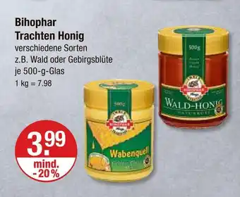 V Markt Bihophar trachten honig wabenquell Angebot