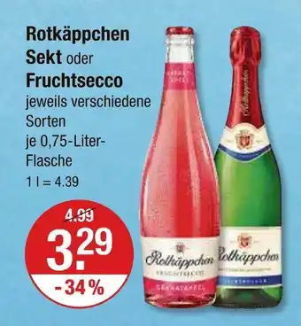 V Markt Rotkäppchen sekt Angebot