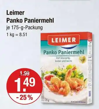 V Markt Leimer panko paniermehl Angebot