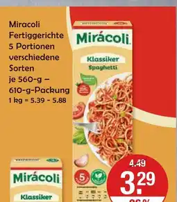 V Markt Miracoli fertiggerichte klassiker spaghetti Angebot